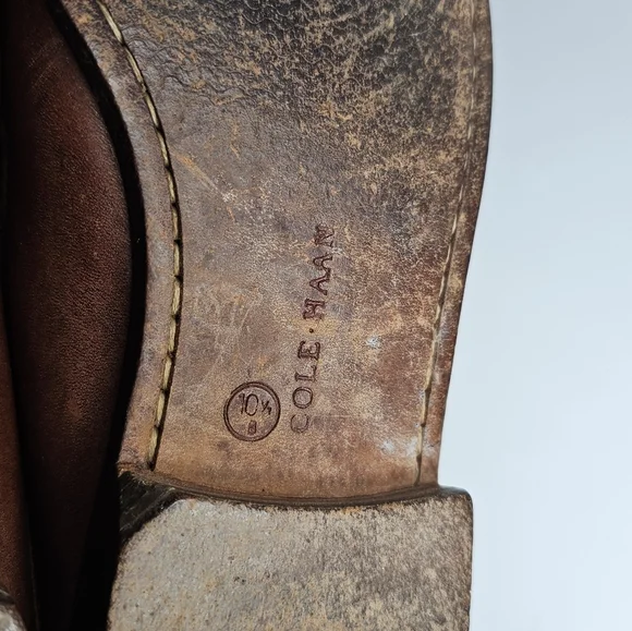 Cole Haan Vintage Country Womens Size 10.5 Backless Slip on Loafers Shoes - Picture 14 of 15